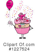 Cupcake Clipart #1227524 by Dennis Holmes Designs