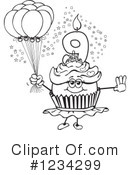 Cupcake Clipart #1234299 by Dennis Holmes Designs
