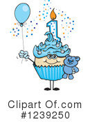 Cupcake Clipart #1239250 by Dennis Holmes Designs