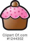 Cupcake Clipart #1244302 by Lal Perera