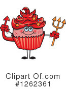 Cupcake Clipart #1262361 by Dennis Holmes Designs