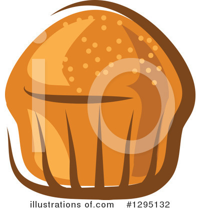 Royalty-Free (RF) Cupcake Clipart Illustration by Vector Tradition SM - Stock Sample #1295132