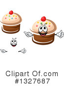 Cupcake Clipart #1327687 by Vector Tradition SM