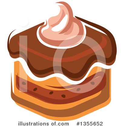 Royalty-Free (RF) Cupcake Clipart Illustration by Vector Tradition SM - Stock Sample #1355652