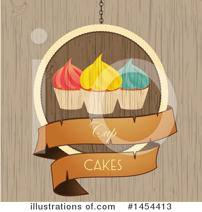 Royalty-Free (RF) Cupcake Clipart Illustration by elaineitalia - Stock Sample #1454413