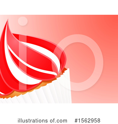 Royalty-Free (RF) Cupcake Clipart Illustration by elaineitalia - Stock Sample #1562958