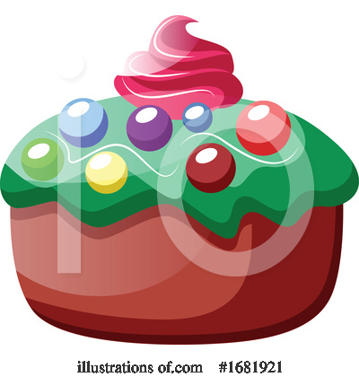 Royalty-Free (RF) Cupcake Clipart Illustration by Morphart Creations - Stock Sample #1681921