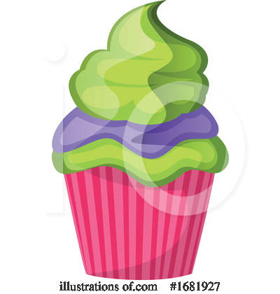Royalty-Free (RF) Cupcake Clipart Illustration by Morphart Creations - Stock Sample #1681927