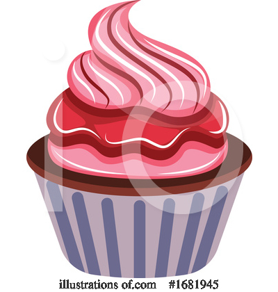 Royalty-Free (RF) Cupcake Clipart Illustration by Morphart Creations - Stock Sample #1681945