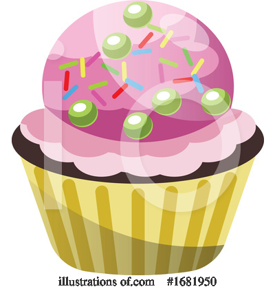 Cupcake Clipart #1681950 by Morphart Creations