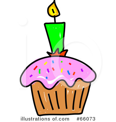 Royalty-Free (RF) Cupcake Clipart Illustration by Prawny - Stock Sample #66073