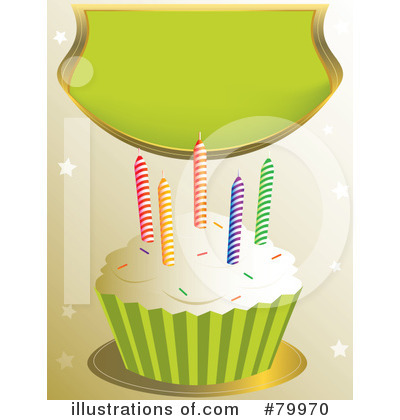 Royalty-Free (RF) Cupcake Clipart Illustration by Randomway - Stock Sample #79970