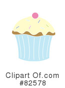 Cupcake Clipart #82578 by Pams Clipart