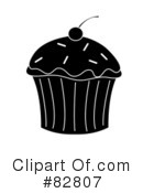 Cupcake Clipart #82807 by Pams Clipart