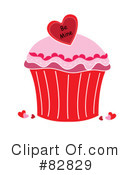 Cupcake Clipart #82829 by Pams Clipart
