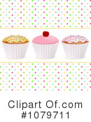 Cupcakes Clipart #1079711 by elaineitalia