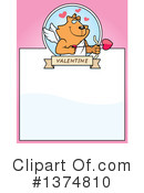 Cupid Cat Clipart #1374810 by Cory Thoman