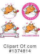 Cupid Cat Clipart #1374814 by Cory Thoman