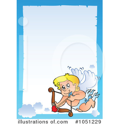 Royalty-Free (RF) Cupid Clipart Illustration by visekart - Stock Sample #1051229