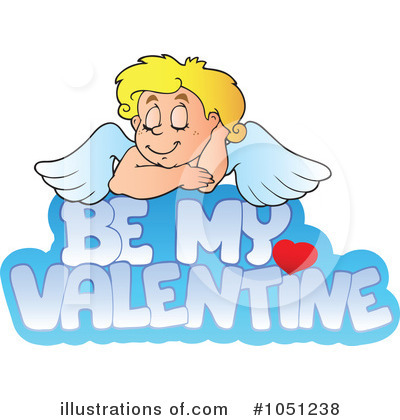 Royalty-Free (RF) Cupid Clipart Illustration by visekart - Stock Sample #1051238