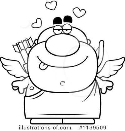 Royalty-Free (RF) Cupid Clipart Illustration by Cory Thoman - Stock Sample #1139509