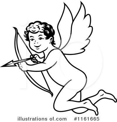 Royalty-Free (RF) Cupid Clipart Illustration by Vector Tradition SM - Stock Sample #1161665
