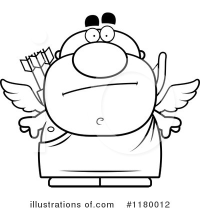 Royalty-Free (RF) Cupid Clipart Illustration by Cory Thoman - Stock Sample #1180012
