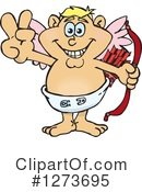 Cupid Clipart #1273695 by Dennis Holmes Designs