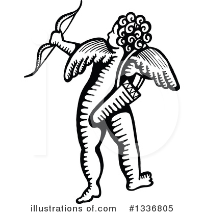 Royalty-Free (RF) Cupid Clipart Illustration by Prawny - Stock Sample #1336805
