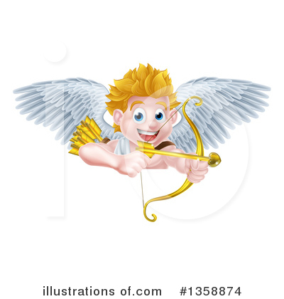 Cupid Clipart #1358874 by AtStockIllustration