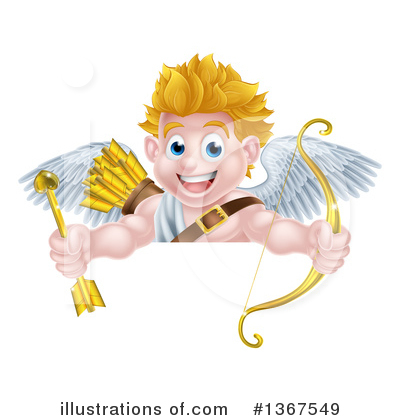 Cupid Clipart #1367549 by AtStockIllustration
