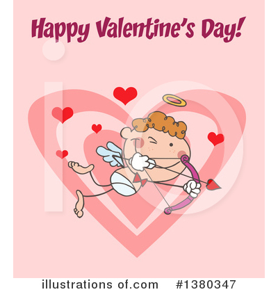 Royalty-Free (RF) Cupid Clipart Illustration by Hit Toon - Stock Sample #1380347