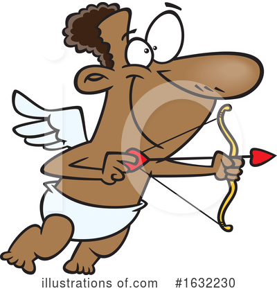 Royalty-Free (RF) Cupid Clipart Illustration by toonaday - Stock Sample #1632230