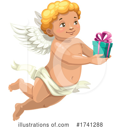 Royalty-Free (RF) Cupid Clipart Illustration by Vector Tradition SM - Stock Sample #1741288