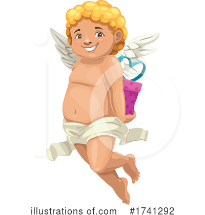 Royalty-Free (RF) Cupid Clipart Illustration by Vector Tradition SM - Stock Sample #1741292