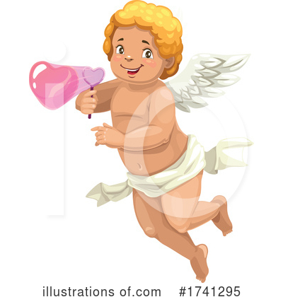 Cupid Clipart #1741295 by Vector Tradition SM