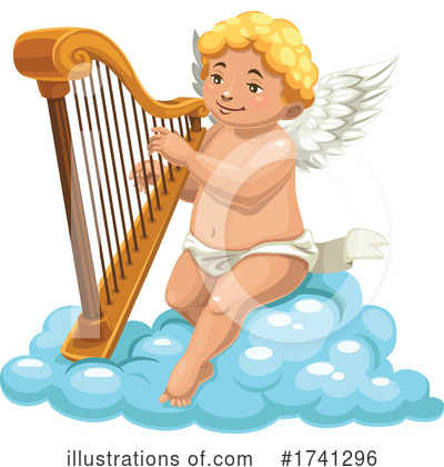 Harp Clipart #1741296 by Vector Tradition SM