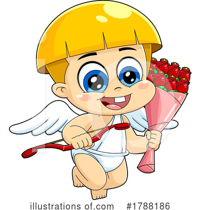Royalty-Free (RF) Cupid Clipart Illustration by Hit Toon - Stock Sample #1788186