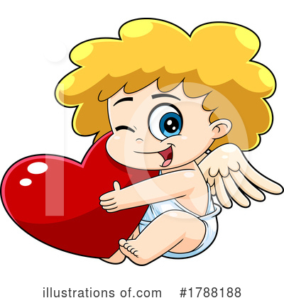 Royalty-Free (RF) Cupid Clipart Illustration by Hit Toon - Stock Sample #1788188