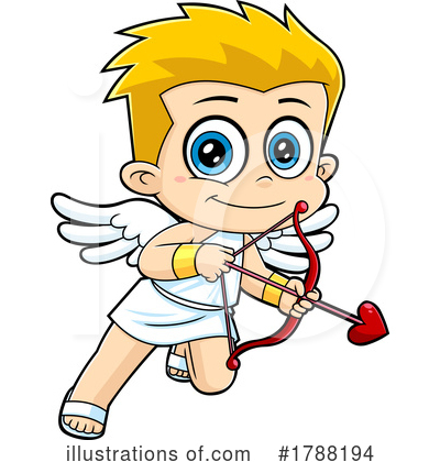 Royalty-Free (RF) Cupid Clipart Illustration by Hit Toon - Stock Sample #1788194
