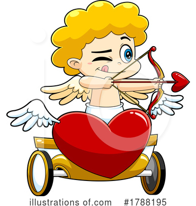 Royalty-Free (RF) Cupid Clipart Illustration by Hit Toon - Stock Sample #1788195