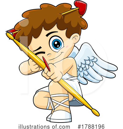 Royalty-Free (RF) Cupid Clipart Illustration by Hit Toon - Stock Sample #1788196