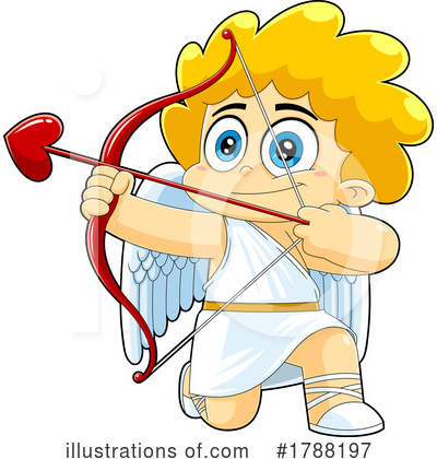 Royalty-Free (RF) Cupid Clipart Illustration by Hit Toon - Stock Sample #1788197