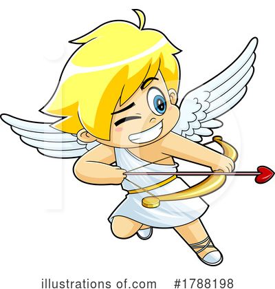Royalty-Free (RF) Cupid Clipart Illustration by Hit Toon - Stock Sample #1788198