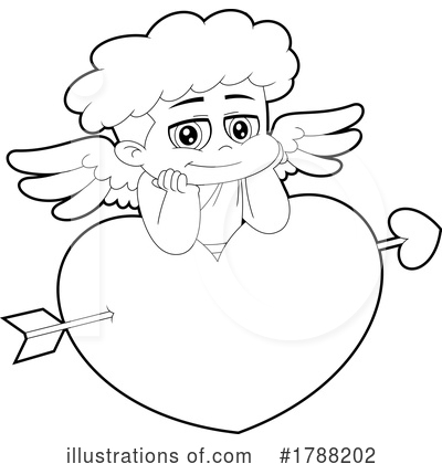 Royalty-Free (RF) Cupid Clipart Illustration by Hit Toon - Stock Sample #1788202