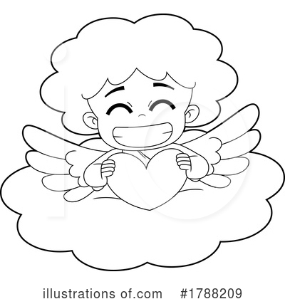 Royalty-Free (RF) Cupid Clipart Illustration by Hit Toon - Stock Sample #1788209