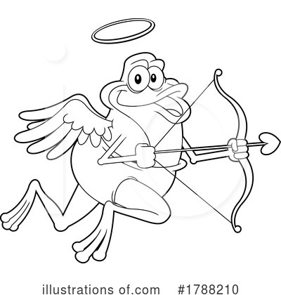 Royalty-Free (RF) Cupid Clipart Illustration by Hit Toon - Stock Sample #1788210