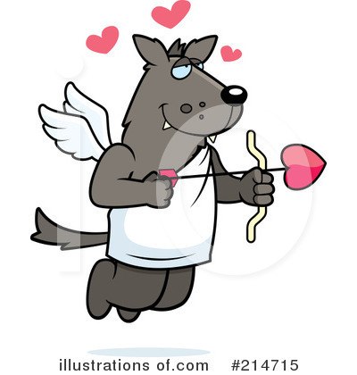 Royalty-Free (RF) Cupid Clipart Illustration by Cory Thoman - Stock Sample #214715
