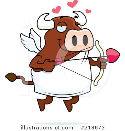 Royalty-Free (RF) Cupid Clipart Illustration by Cory Thoman - Stock Sample #218673