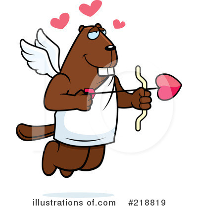 Royalty-Free (RF) Cupid Clipart Illustration by Cory Thoman - Stock Sample #218819